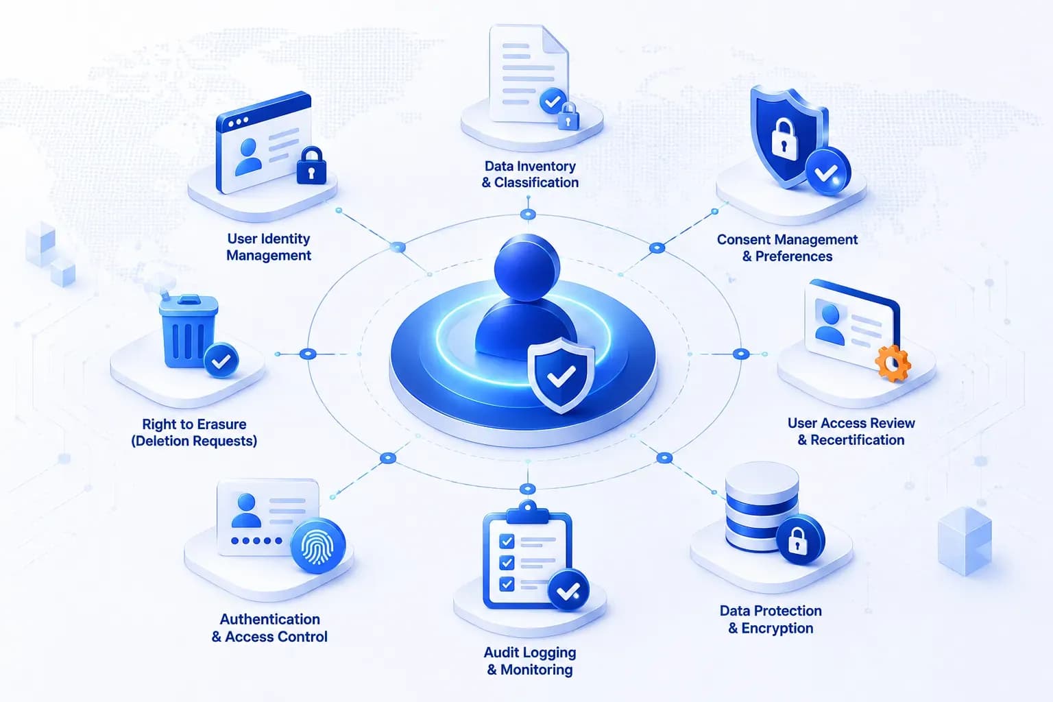 Key activities in CIAM implementation