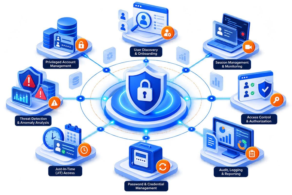 Key activities in PAM implementation